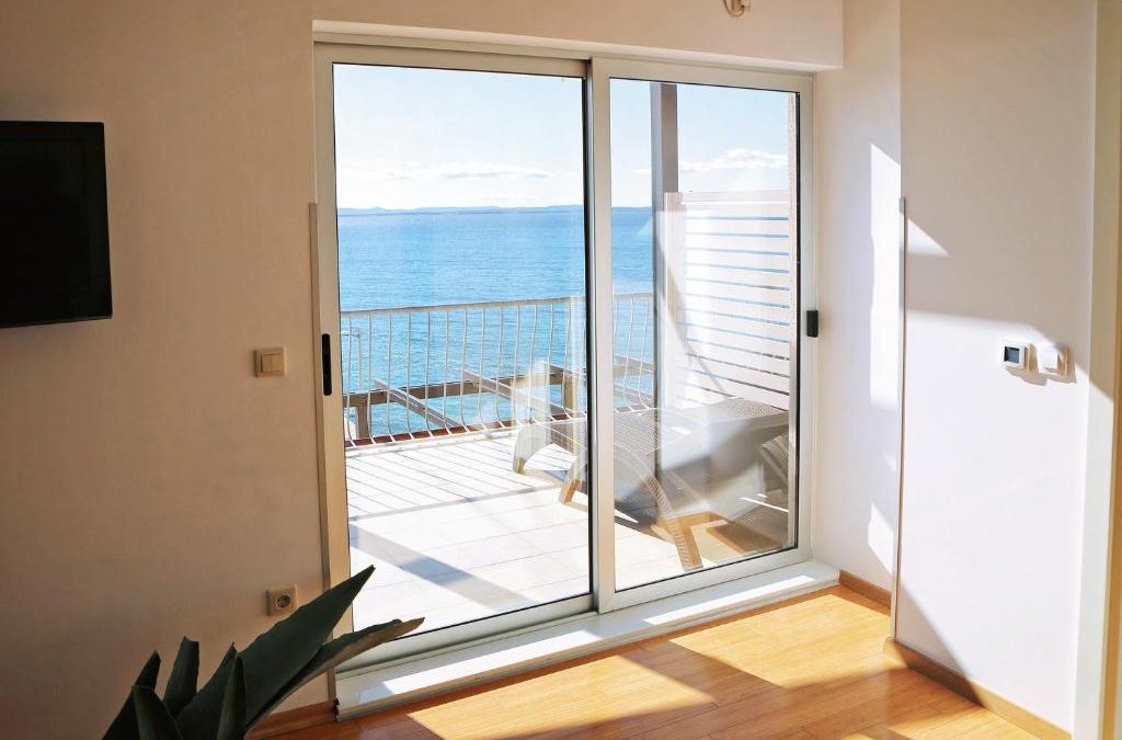 Superior-Apartment mit einem Schlafzimmer– Meerblick und Terrasse